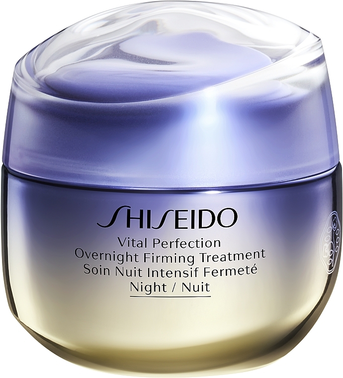 Odżywczy krem do twarzy na noc - Shiseido Vital Perfection Overnight Firming Treatment — Zdjęcie N1