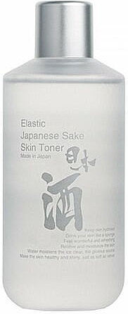 Uelastyczniający toner do twarzy z sake - Mitomo Elastic Japanese Sake Skin Toner — Zdjęcie N1