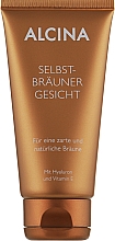 Samoopalacz do twarzy z kwasem hialuronowym i witaminą E - Alcina Selbstbrauner Gesicht — Zdjęcie N1