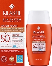 Fluid z filtrem do twarzy - Rilastil Sun System Water Touch Color Fluid SPF50+ — Zdjęcie N2