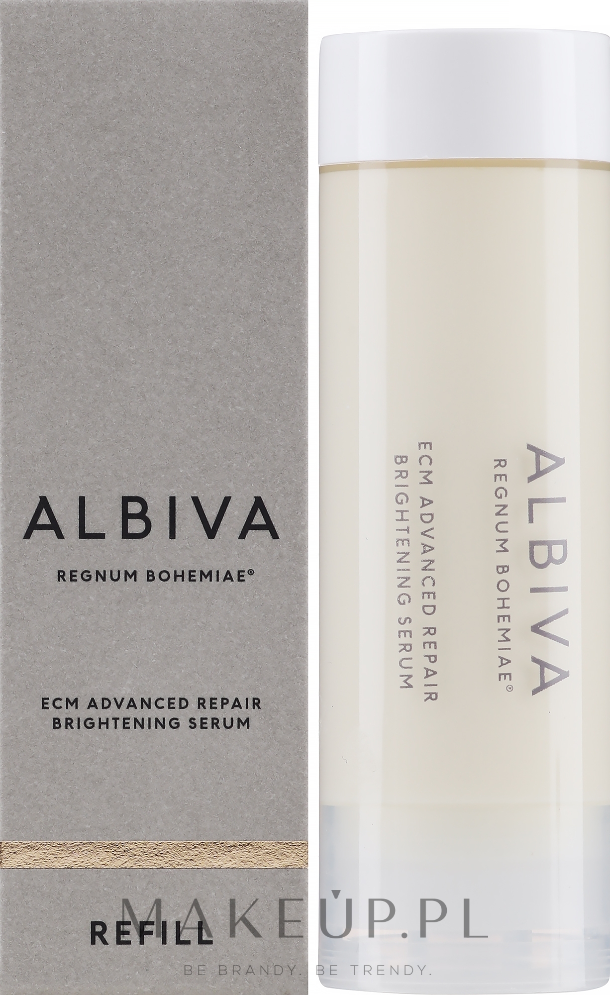 Silnie skoncentrowane serum do twarzy - Albiva Ecm Advanced Repair Brightening Serum (uzupełnienie) — Zdjęcie 30 ml
