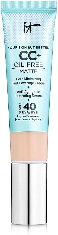CC-krem - It Cosmetics Your Skin But Better CC+ Oil-Free Matte SPF40 — Zdjęcie N1