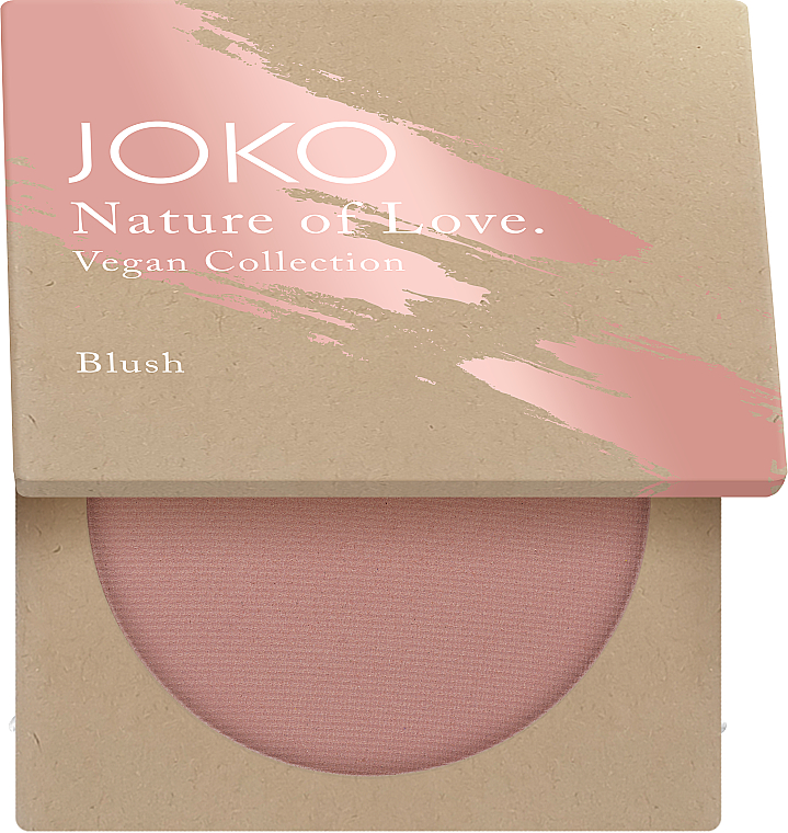 Róż - JOKO Nature of Love Vegan Collection Blush — Zdjęcie N2