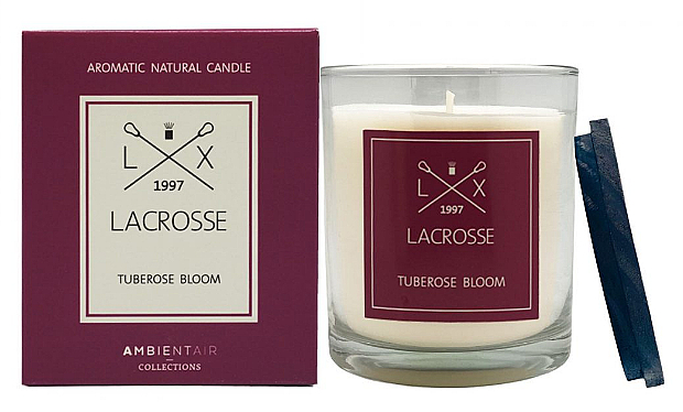 Świeca zapachowa Tuberoza - Ambientair Lacrosse Tuberose Bloom — Zdjęcie N1