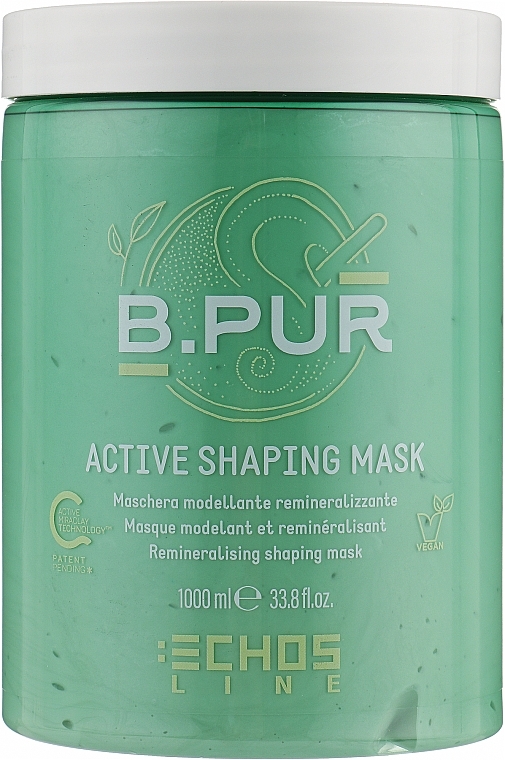 Maska do włosów - Echosline B.Pur Remineralising Shaping Mask — Zdjęcie N3