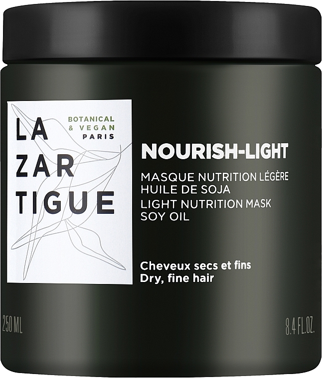 Lekka odżywcza maska do włosów - Lazartigue Nourish-Light Light Nutrition Mask — Zdjęcie N1