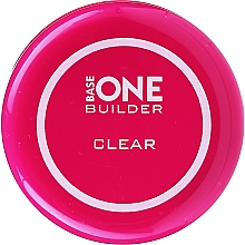 Żel do paznokci, bezbarwny - Silcare Base One UV Gel Builder Clear — Zdjęcie N2