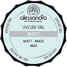 Matujący żel do paznokci - Alessandro International Ultimate Matt  — Zdjęcie N1