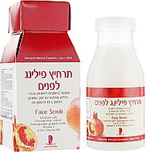 Peeling do twarzy z ekstraktem z granatu - Schwartz Pomegranate Extract Face Scrub — Zdjęcie N1