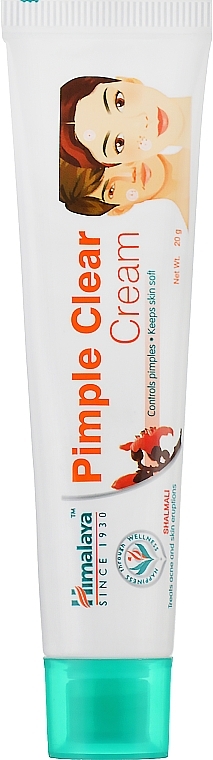 Krem do skóry z problemami - Himalaya Herbals Acne-n-Pimple Cream