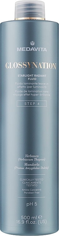 Fluid nabłyszczający Krok 4 - Medavita Glossynation Starlight Radiant Fluid Step 4 — Zdjęcie N1