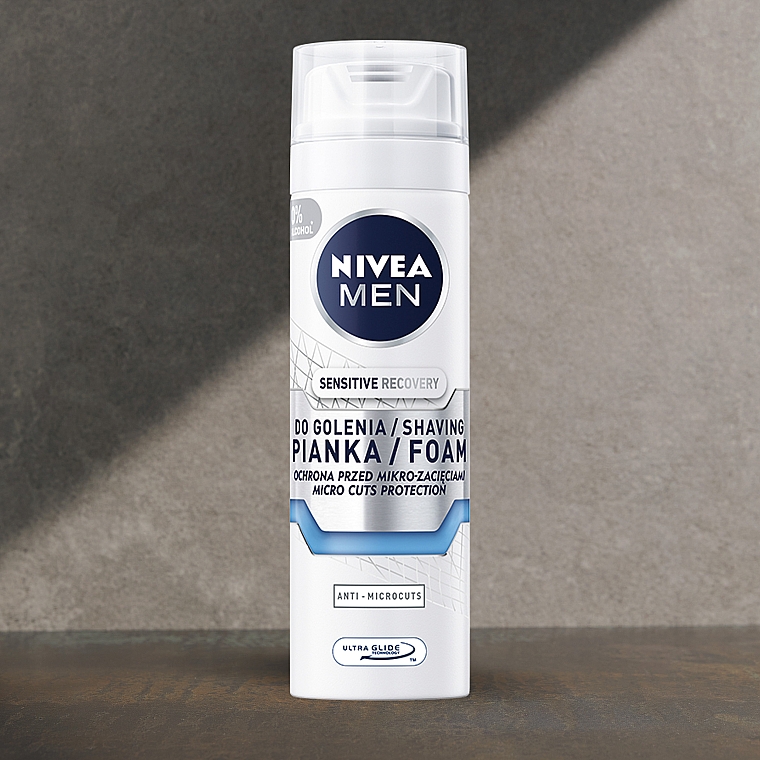 Regenerująca pianka do golenia - NIVEA MEN Sensitive Recovery Foam — Zdjęcie N3