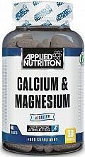 Kompleks minerałów Wapń i magnez - Applied Nutrition Calcium + Magnesium — Zdjęcie N1