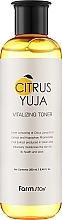 Tonik z ekstraktem z Yuzu - FarmStay Citrus Yuja Vitalizing Toner — Zdjęcie N1