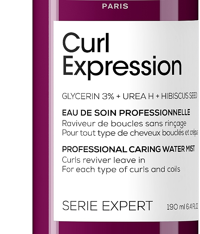 Mgiełka do włosów - L'Oreal Professionnel Serie Expert Curl Expression Caring Water Mist — Zdjęcie N2