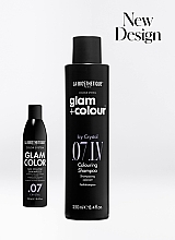 Szampon do włosów farbowanych - La Biosthetique Glam Color No Yellow Shampoo .07 Crystal — Zdjęcie N3