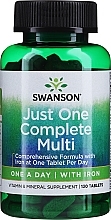 Kup Kompleks witamin i minerałów - Swanson Multi With Iron Century Formula