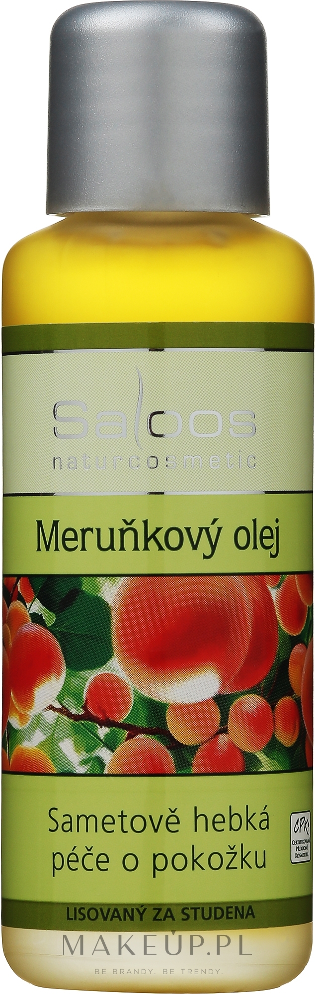 Olej z pestek moreli - Saloos Apricot Oil — Zdjęcie 50 ml