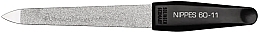 Szafirowy pilnik do paznokci, 11 cm - Nippes Solingen Nail File N60-11 — Zdjęcie N1