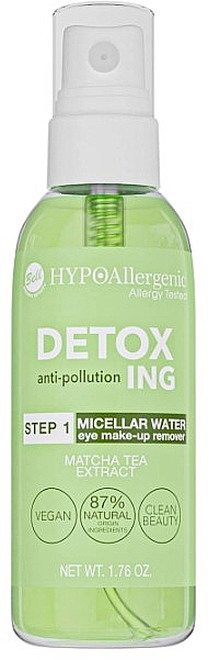 Hipoalergiczny płyn micelarny - Bell HYPOAllergenic Detoxing Micellar Water — Zdjęcie N1