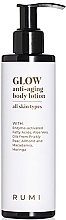 Nawilżający i odżywczy balsam do ciała - Rumi Cosmetics Glow Anti-Aging Body Lotion — Zdjęcie N1