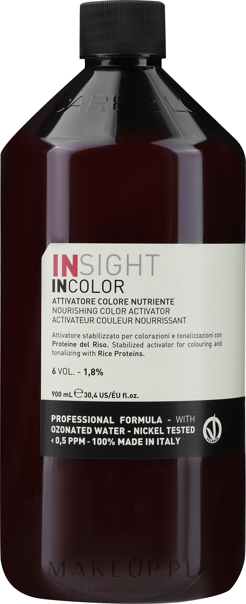 Odżywczy aktywator koloru - Insight Incolor Nourishing Color Activator 6 Vol. — Zdjęcie 900 ml