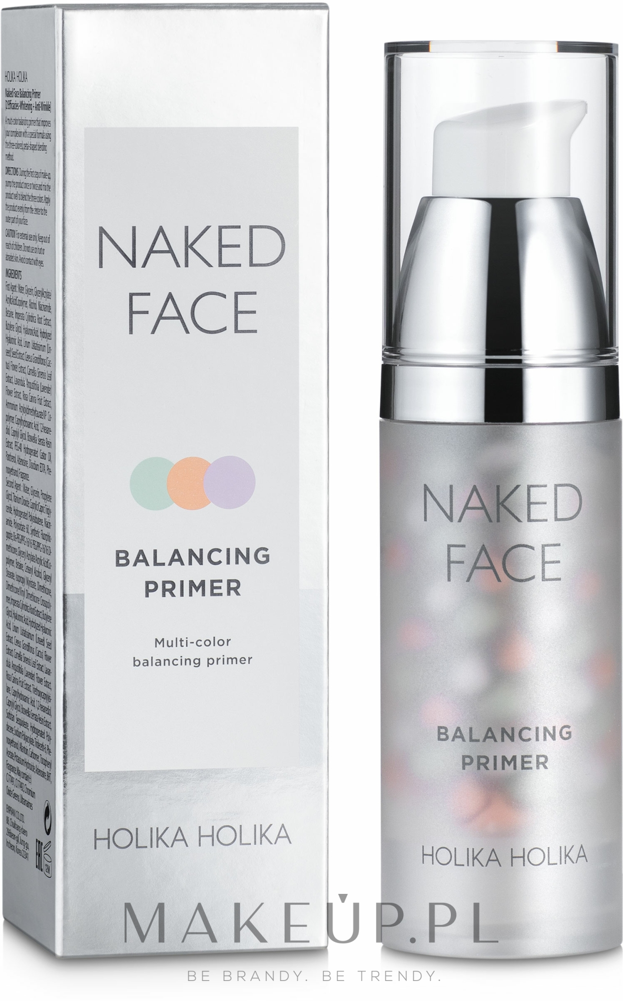 Primer do twarzy - Holika Holika Naked Face Balancing Primer — Zdjęcie 35 ml
