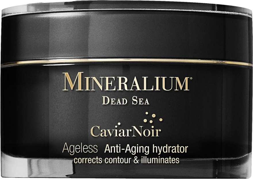 Nawilżający krem z czarnym kawiorem - Mineralium Caviar Noir Anti-Aging Hydrator