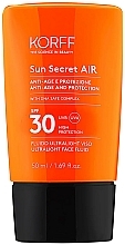 Kup Krem-fluid do twarzy SPF 30 - Korff Sun Secret Air Anti-Age And Protection SPF 30 