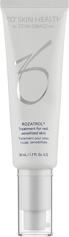 Serum do skóry twarzy z trądzikiem różowatym - Zein Obagi Rozatrol Treatment For Red Sensitized Skin