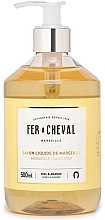 Kup Mydło marsylskie w płynie Miód i migdał - Fer A Cheval Marseille Liquid Soap Honey & Almond