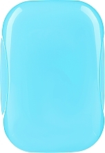 Plastikowa mydelniczka 101, jasnoniebieska - Deni Carte — Zdjęcie N1