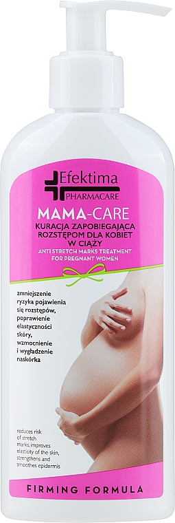 Kuracja zapobiegająca rozstępom dla kobiet w ciąży - Efektima Pharmacare Mama-Care Anti Stretch Marks Treatment — Zdjęcie N1