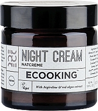 Krem do twarzy na noc - Ecooking Night Cream New Formula — Zdjęcie N1