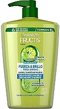 Kup Szampon wzmacniający z ekstraktem z pomelo do włosów normalnych - Garnier Fructis Strength & Shine Shampoo