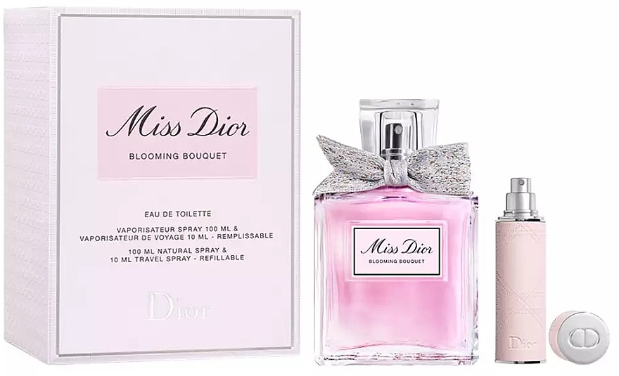 Dior Miss Dior Blooming Bouquet 2023 - Zestaw (edt 100 ml + edt 10 ml) — Zdjęcie N1