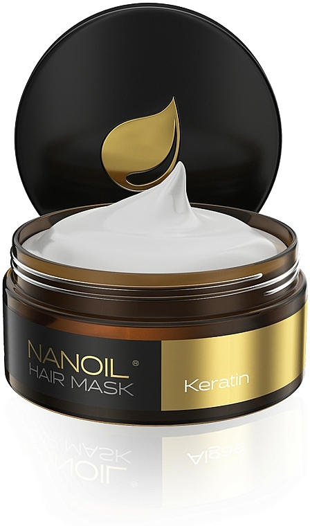 Maska do włosów z keratyną - Nanoil Keratin Hair Mask — Zdjęcie N4