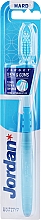 Kup Sztywna szczoteczka do zębów Target, niebieska w paski - Jordan Target Teeth & Gums Hard