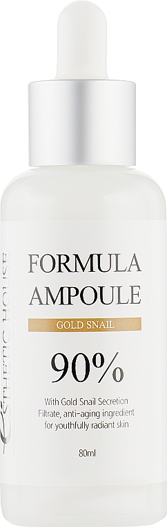 Odmładzające serum do twarzy - Esthetic House Formula Ampoule Gold Snail — Zdjęcie N2