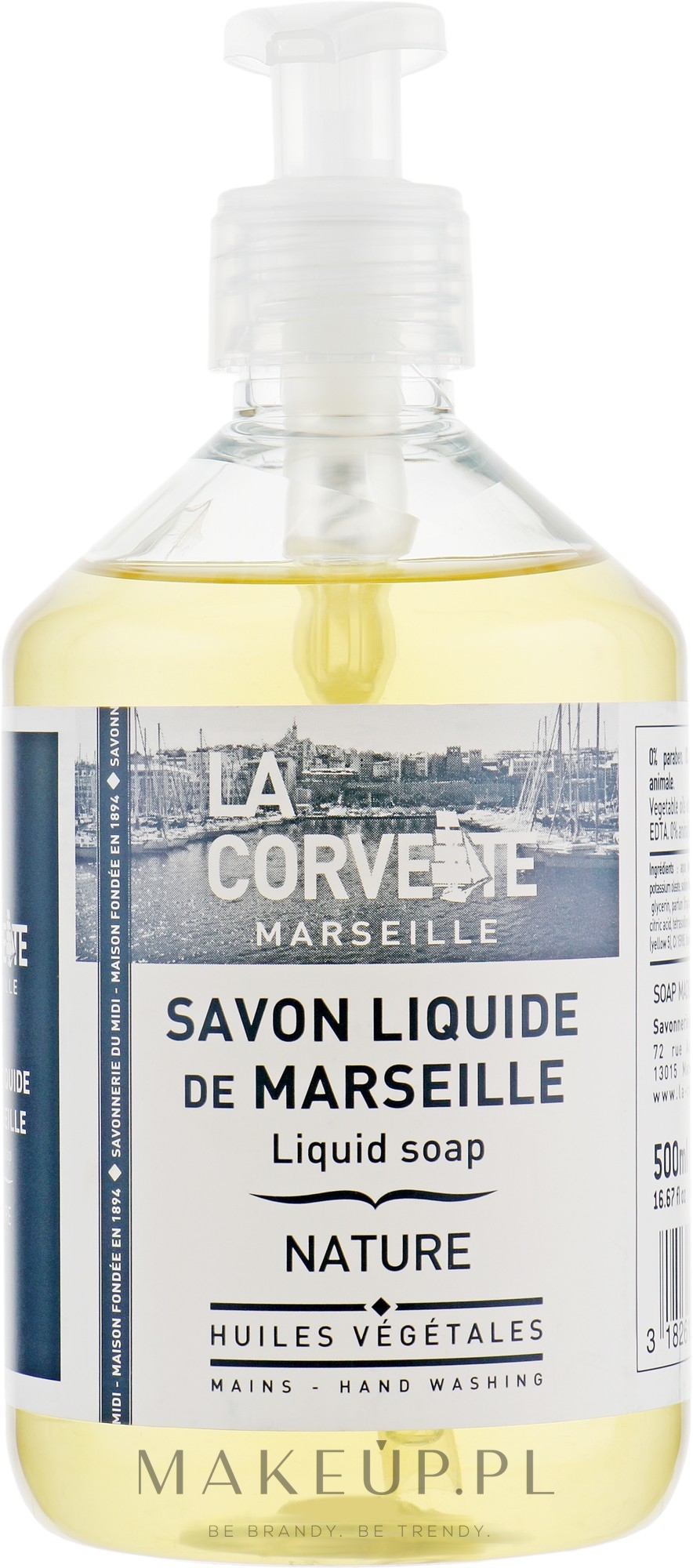 Mydło w płynie Nature - La Corvette Liquid Soap — Zdjęcie 500 ml