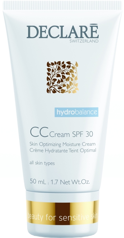 Krem CC do twarzy (SPF 30) - Declare Skin Optimizing Moisture Cream