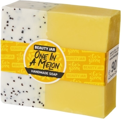 Glicerynowe mydło w kostce o zapachu melona - Beauty Jar One In A Melon Handmade Soap