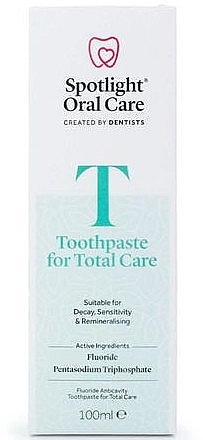 Pasta do zębów - Spotlight Oral Care Toothpaste For Total Care — Zdjęcie N2
