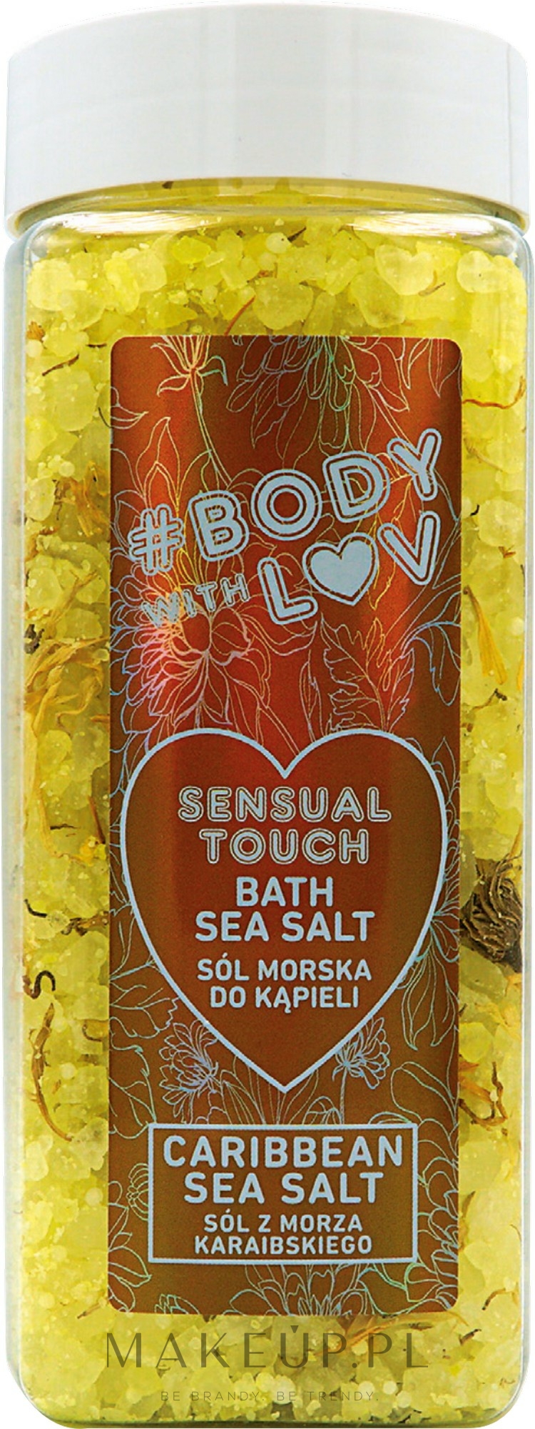Sól do kąpieli Sensual Touch - New Anna Cosmetics Body With Luv Sea Salt For Bath Sensual Touch — Zdjęcie 500 g