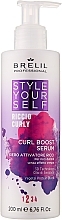 Serum do włosów kręconych - Brelil Style Yourself Curl Boost Serum — Zdjęcie N1