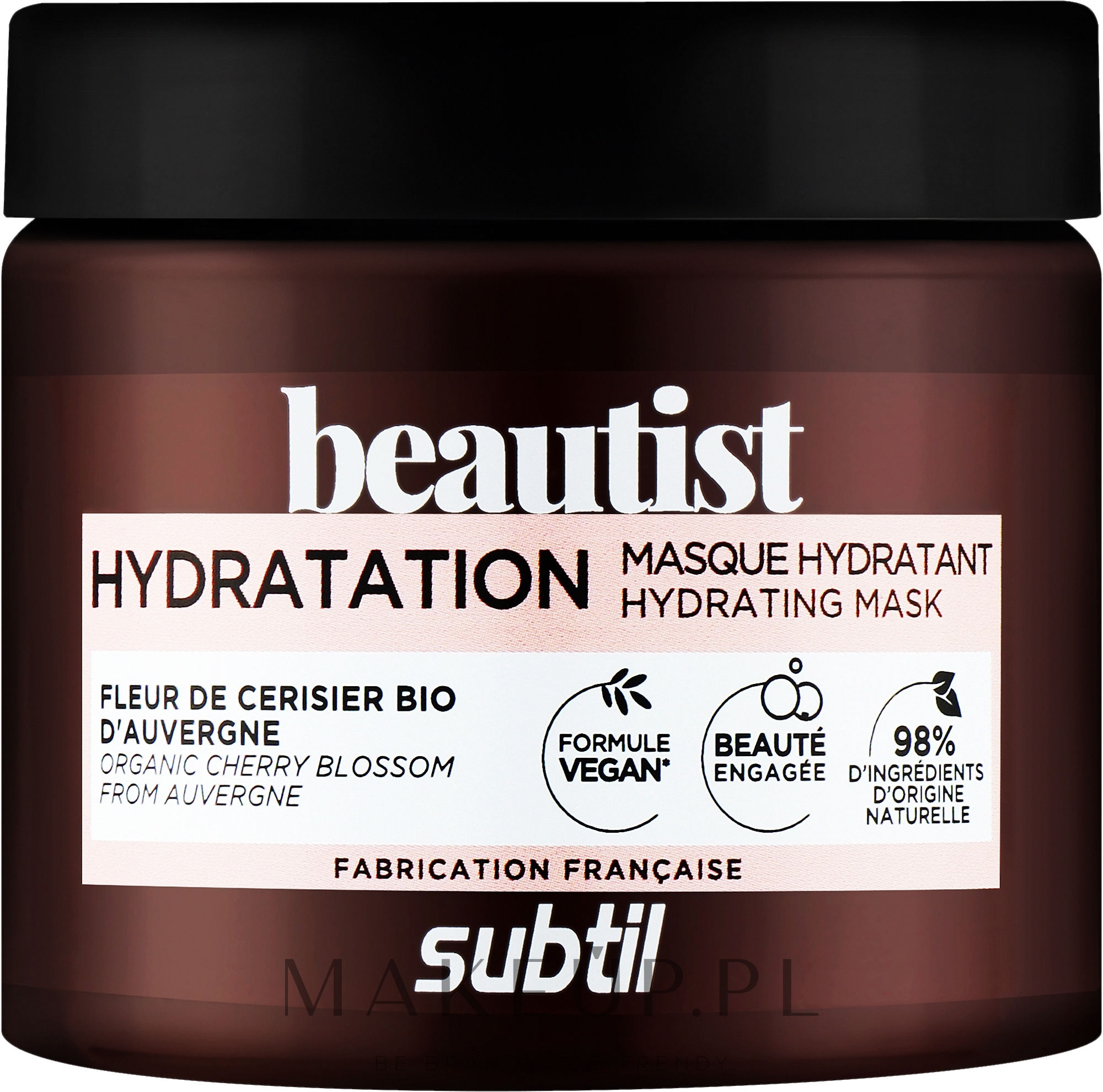 Nawilżająca maska ​​do włosów - Laboratoire Ducastel Subtil Beautist Hydration Mask — Zdjęcie 250 ml