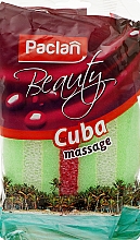 Gąbka do kąpieli i masażu Cuba - Paclan Beauty Cuba Massage — Zdjęcie N1