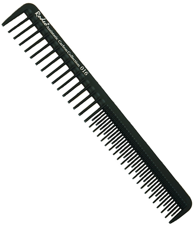 Grzebień do włosów, 016 - Rodeo Antistatic Carbon Comb Collection — Zdjęcie N1