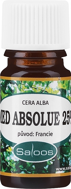 Olejek eteryczny z miodu 25% - Saloos Essential Oil Honey Absolue 25% — Zdjęcie N1