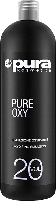 Utleniacz do farb 6% - Pura Kosmetica Pure Oxy 20 Vol — Zdjęcie N1